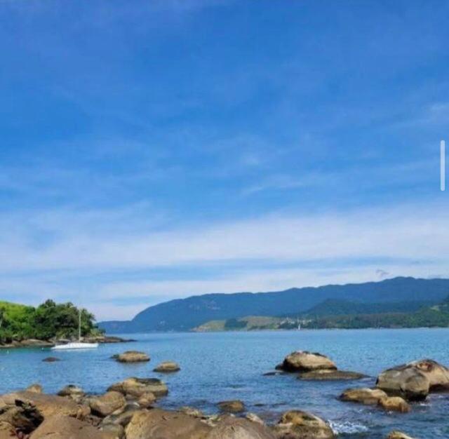 イリャベラ Yellow House Beira Mar Portinhoヴィラ エクステリア 写真