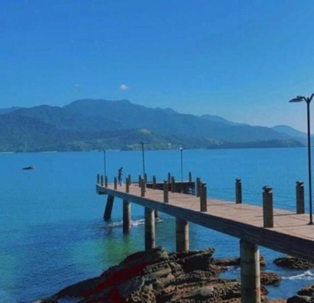イリャベラ Yellow House Beira Mar Portinhoヴィラ エクステリア 写真